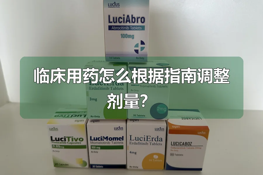 临床用药怎么根据指南调整剂量？